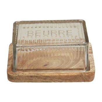 Beurre Wooden Butter Dish 3