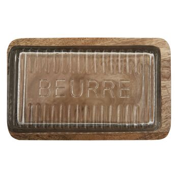 Beurre Wooden Butter Dish 5