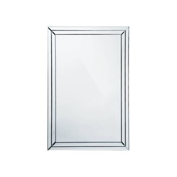 Bevelled Clear Edge Wall Mirror 1