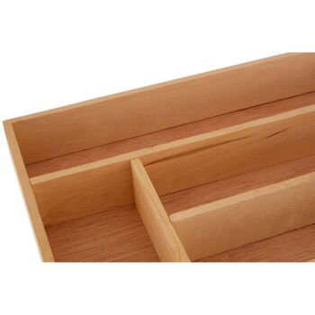 Birch Wood 5 Compartment Cutlery Tray 5