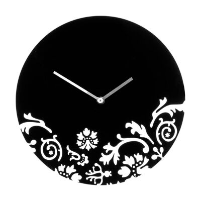 Black Acrylic Wall Clock