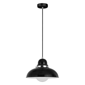 Black and Chrome Pendant Light 4