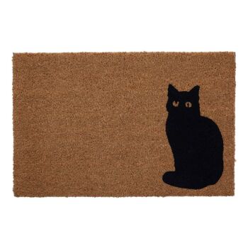 Black Cat Doormat 7