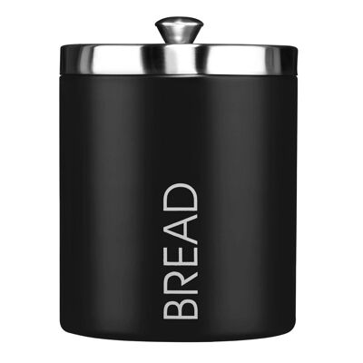 Black Enamel Bread Bin