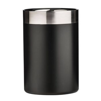 Black Enamel Bottle Cooler 1