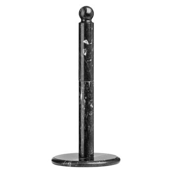 Black Marble Kitchen Roll Holder 4