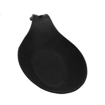 Black Silicone Zing Spoon Rest 8