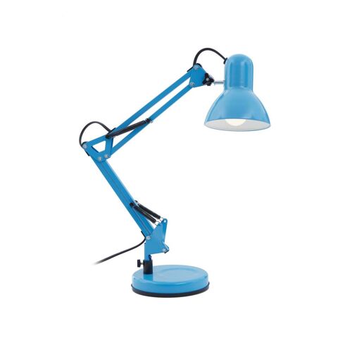 Blue Metal Desk Lamp