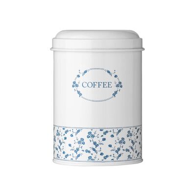 Blue Rose Coffee Canister