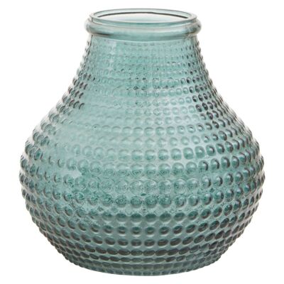 Bolla Large Green Glass Vase
