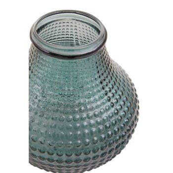Bolla Large Green Glass Vase 5