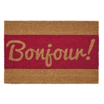 Bonjour Doormat 1