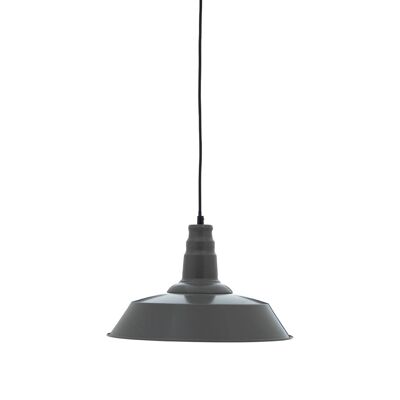 Brant Grey Metal Pendant Light