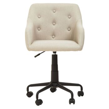 Brent Beige And Black Home Office Chair 9