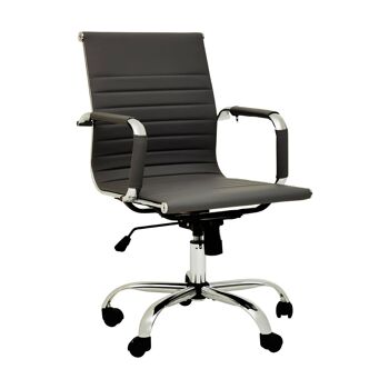 Brent Black Low Back Home Office Chair 1