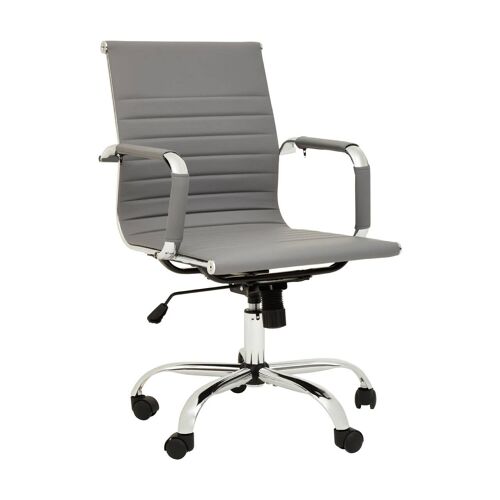 Brent Grey Low Back Home Office Chair