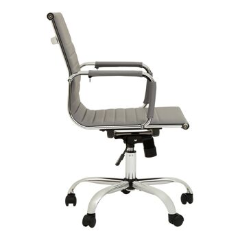 Brent Grey Low Back Home Office Chair 5