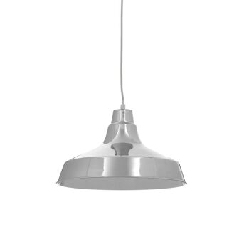 Brinn Chrome Metal Pendant Light 8