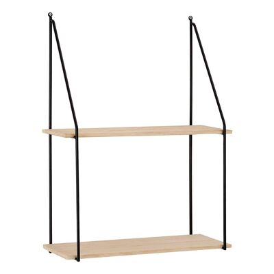 Brixton 2 Tier Metal Shelf