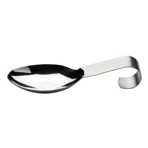 Brushed Stainless Steel Spoon Rest
