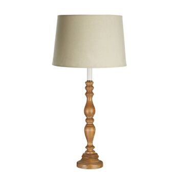 Candle Table Lamp with Round Base 2