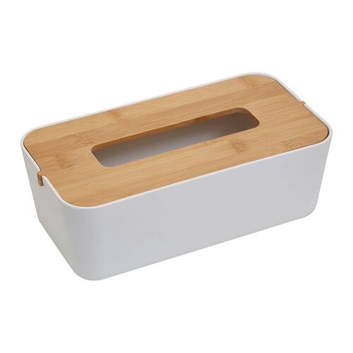 Canyon White Tissue Box