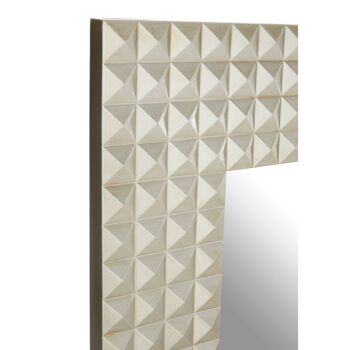 Champagne Finish 3D Geometric Wall Mirror 4