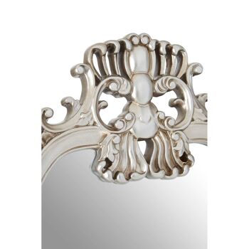 Champagne Decorative Swirl Design Wall Mirror 4