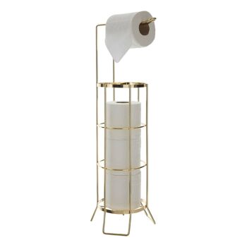 Champagne Gold Toilet Roll Holder 4