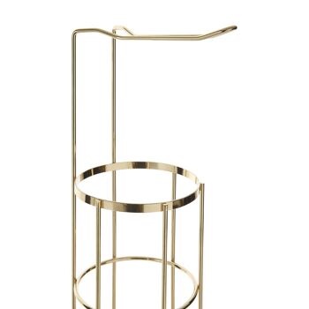 Champagne Gold Toilet Roll Holder 5