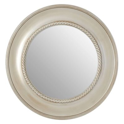 Champagne Rounded Wall Mirror