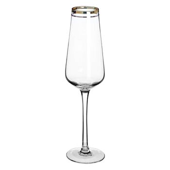 Charleston Champagne Glasses - Set of 4 3