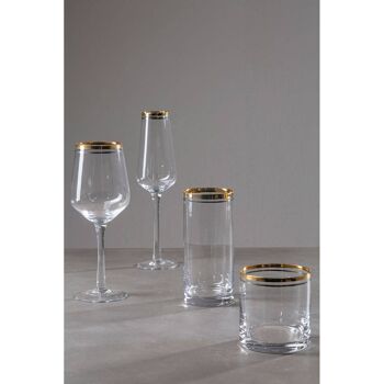 Charleston Champagne Glasses - Set of 4 4