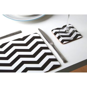 Chevron Coasters - Set of 4 3