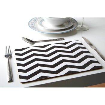 Chevron Placemats - Set of 4 3