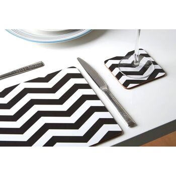 Chevron Placemats - Set of 4 4