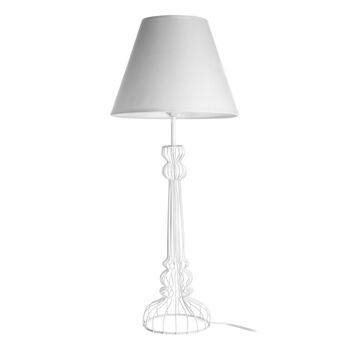 Chicago White Table Lamp 1