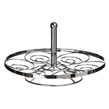 Chrome 6 Cup Cake Stand 1
