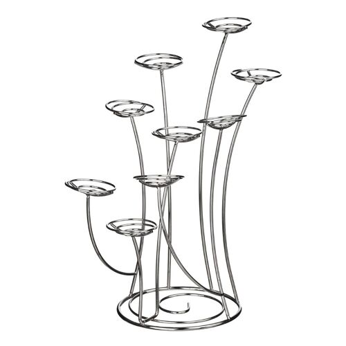 Chrome 9 Cup Cake Stand