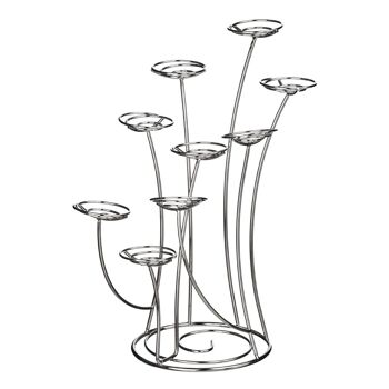 Chrome 9 Cup Cake Stand 1