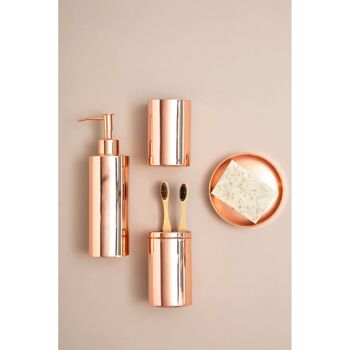 Clara Rose Gold Lotion Dispenser 4