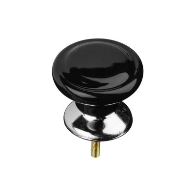 Classic Design Black Ceramic Drawer Knobs