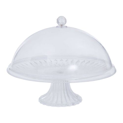 Clear Cake Stand with Dome