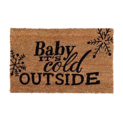 Cold Outside Doormat