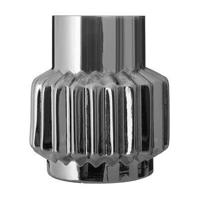 Complementi Vaso piccolo Onice in vetro argentato