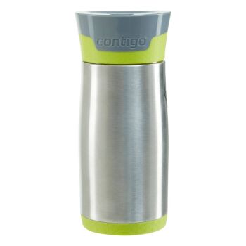 Contigo Aria Grey and Green Autoseal Mug - 300ml 3