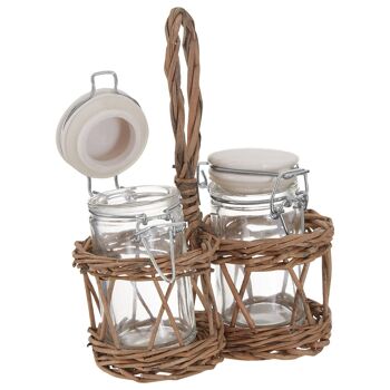 Country Cottage Salt and Pepper Set 4