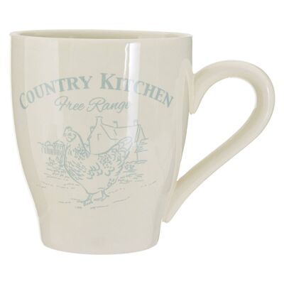 Country Kitchen Mugs - Set of 4