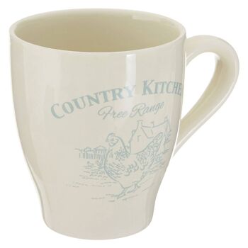 Country Kitchen Mugs - Set of 4 3