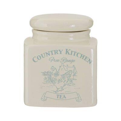 Country Kitchen Tea Canister